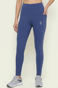 Zelocity Quick Dry Yoga & Training Legging - Lilac Blue — thumbnail 1